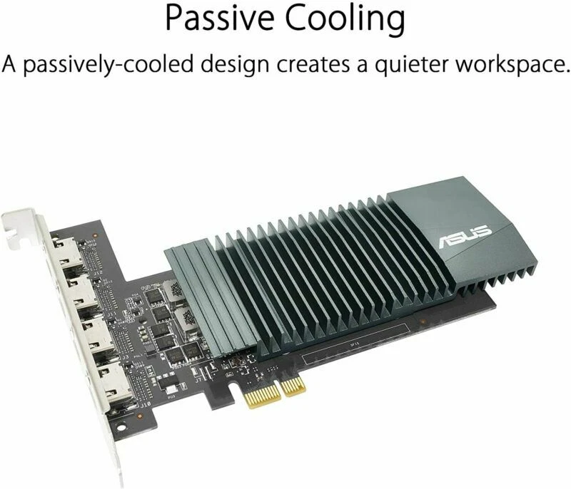 Tarjeta de gráficos ASUS NVIDIA GeForce GT 710 2GB GDDR5 - 95% nueva Foto 1 de 4