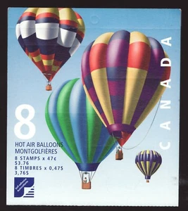 Uni. #BK247b - Canada 2001 - Hot Air Balloons - Booklet - superfleas - cv$10.50 - Picture 1 of 2