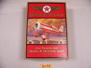 1930 TRAVEL AIR MODEL R MYSTERY SHIP COIN BANK, TEXACO (ITEM #3435) - Picture 1 of 4