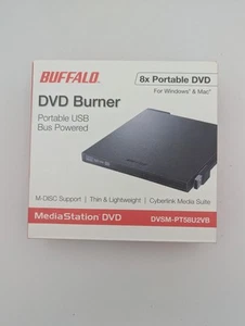 Buffalo DVSM-PT58U2VB-EU MediaStation tragbarer DVD-Brenner/M-Disc - Bild 1 von 7