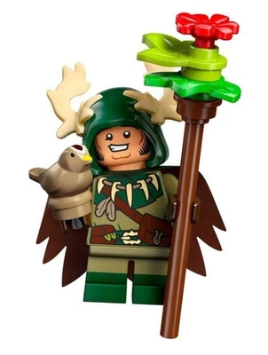Halfing Druid LEGO® Minifigure Dungeons & Dragons CMF D&D 71047 Mini Figure NEW - Image 1 of 4