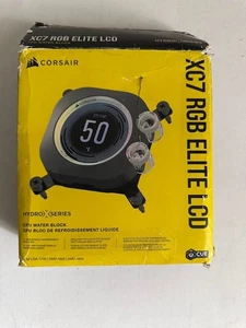Corsair XC7 RGB Elite LCD CPU Water Block - AM5/AM4/LGA1700 - iCUE, RGB - Afbeelding 1 van 4