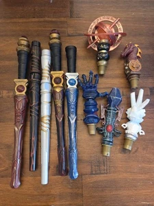HUGE LOT Great Wolf Lodge MQ MagiQuest GWL Wands & Toppers Dragon Portal READ - Picture 1 of 7