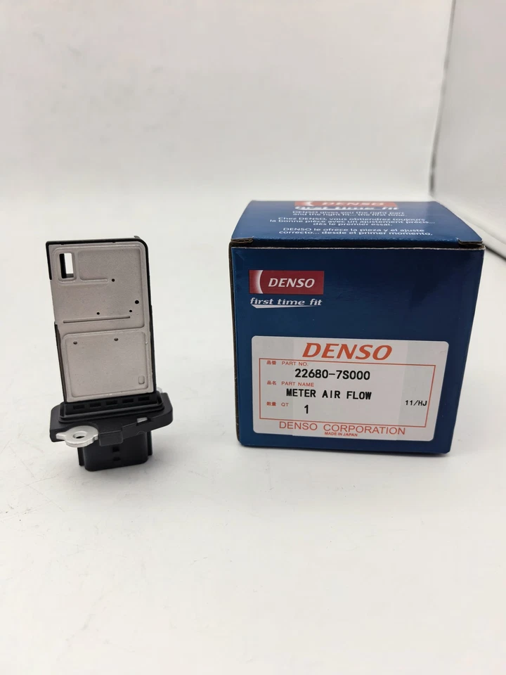 Denso Mass Air Flow Meter Sensor MAF 22680-7S000 For Altima Factory AFH70M-38 - Изображение 1 из 4