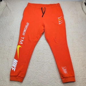Pantalones deportivos Nike Sportswear Club polar BV3064-891 naranja XL gráficos 2018 - Imagen 1 de 12