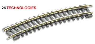 PECO ST-3 - 8 x No1 Radius 9" Standard Curve Code 80 Setrack N Gauge - RM48 Post - Image 1 of 4
