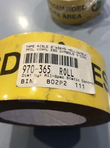 ESD Protected Area Aisle Marking Tape, 2" x 36 Yd. - Afbeelding 1 van 4