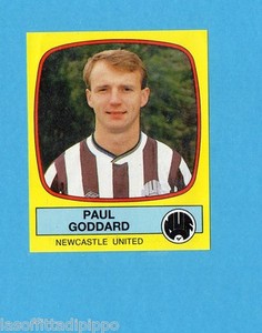 INGHILTERRA-FOOTBALL 88-PANINI-Figurina n.163- PAUL GODDARD -NEWCASTLE UTD-Rec