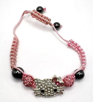 Pulsera de diamantes de imitación tono plata de Hello Kitty Foto 1 de 3