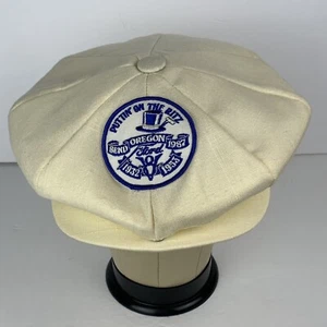 RARE Ford Oregon Bend XL Newsboy Cabbie Hat 1987 Mt. Bachelor Putting on Ritz - Picture 1 of 18