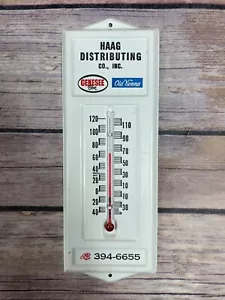 Vintage Genesee und altes Wiener Bier Metall Thermometer - Bild 1 von 6