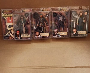 1994 PIRATES OF THE CARRIBEAN BLACK PEARL SERIE 1 SET (4) ACTIONFIGUREN NEU IN VERPACKUNG - Bild 1 von 5