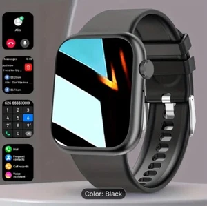 2024 Smart Watch For Men/Women, Waterproof Smartwatch Bluetooth iPhone Samsung - Picture 1 of 3