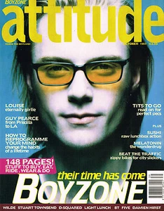 ATTITUDE 42 10/1997 RONAN KEATING BOYZONE Louise Redknapp/Nurding GUY PEARCE Exc - Imagen 1 de 6