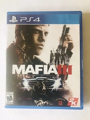 Mafia III (Sony PlayStation 4, 2016) PS4 Mafia 3 CIB (Tested) - Image 1 of 4