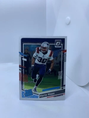 2023 Panini Donruss Optic Marte Mapu Rated Rookie RC #275 New England Patriots - Image 1 of 4