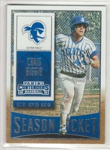 Craig Biggio 2015 Panini Contenders Season Ticket #29