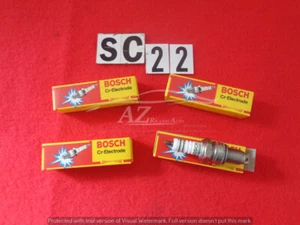 Candele Bosch W225T30 W5D 4 pezzi Volkswagen Golf Gti Talbot Simca Porsche - Picture 1 of 2