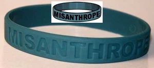 Pulsera Misántropo Odio Desconfianza Desprecio Optimismo Ingenuo Antisocial TW012 - Imagen 1 de 3