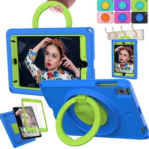 Kids Shockproof Rugged Case for iPad 5th 6th 7th 8th 9th 10th 11th (A16) Gen 9.7 - Picture 1 of 53