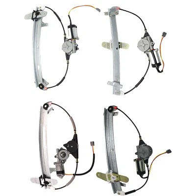 Power Window Regulator & Motor Assembly Set of 4 For 92-11 Mercury Grand Marquis - Image 1 of 4