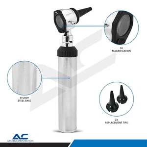 Azatek Ear Wax Removal Tool With Camera Light Otoscope Microscope ENT Diagnostic - Picture 1 of 6
