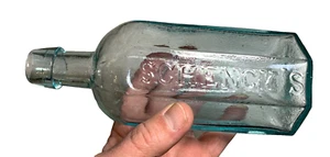 Antique Quack Medicine Bottle APPLIED TOP Schenck's Pulmonic Syrup Philidelphia - Picture 1 of 18