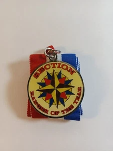 Royal Rangers Vintage Sectional Ranger Of The Year Medal Medallion With Ribon - Picture 1 of 2
