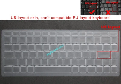 Keyboard Skin Cover for Lenovo Yoga 3 14-IFI ,U310 U330P U330T U410 U430 Z400A - Image 1 of 4