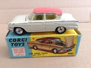 Modellino 1:43 Ford Consul 315 Classic N.234 Corgi Toys Made In Great Britain - Foto 1 di 6