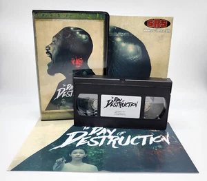 #13/25 THE DAY OF DESTRUCTION SRS CINEMA VHS RARE LIMITED EDITION - Picture 1 of 7