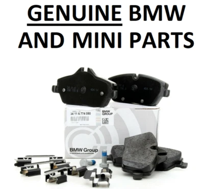 GENUINE BMW 1 Series, E81, E82, E87, E88, Brake Pads Kit 34116774050. FRONT. 26B - Image 1 of 4