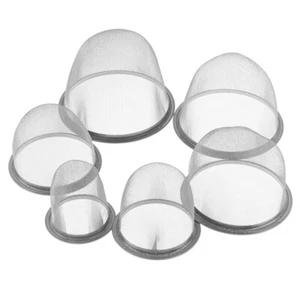 Stainless Steel Mesh Tea Infuser Strainer Teapot Tea Leaf Spice Filter Reusab YH - Picture 1 of 13