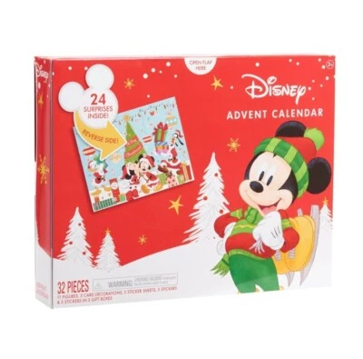 Disney Classic Advent Calendar, 32 Pieces(Figures, Decorations, And Stickers) - Image 1 of 4