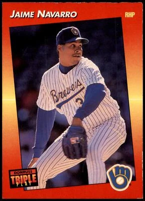 Jaime Navarro #188 1992 Triple Play - Image 1 of 2