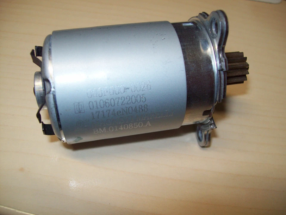 DC MOTOR MAGNETI MARELLI 13V 01060722005 m. RITZEL 12 Zähne GLEICHSTROMMOTOR #18 - Bild 1 von 1