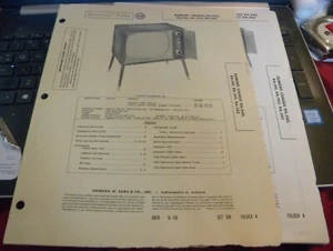 DUMONT TV RECEIVER - 8 MODELLE (SAMS PHOTOFACT 318-4) - Bild 1 von 1