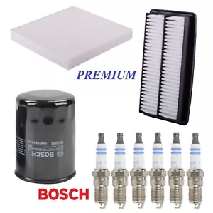 Tune Up Kit Air Cabin Oil Filters Spark Plugs For ACURA MDX V6 3.5L 2016-2020 - Picture 1 of 1