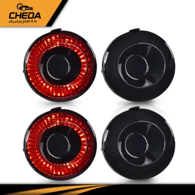 4 piezas luces de freno LED luces traseras humo/rojo aptas para Chevy Corvette C6 2005-2013 Foto 1 de 4