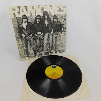 Ramones Self Titled Vinyl LP 1976 Misprint BLITZKREIG BOP IMPORT Portugal - Image 1 of 4