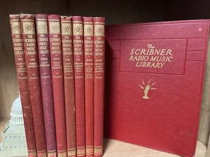 The Scribner Radio Music Library 9 Volume Piano, Opera, & Sacred Music 1946 - Bild 1 von 10