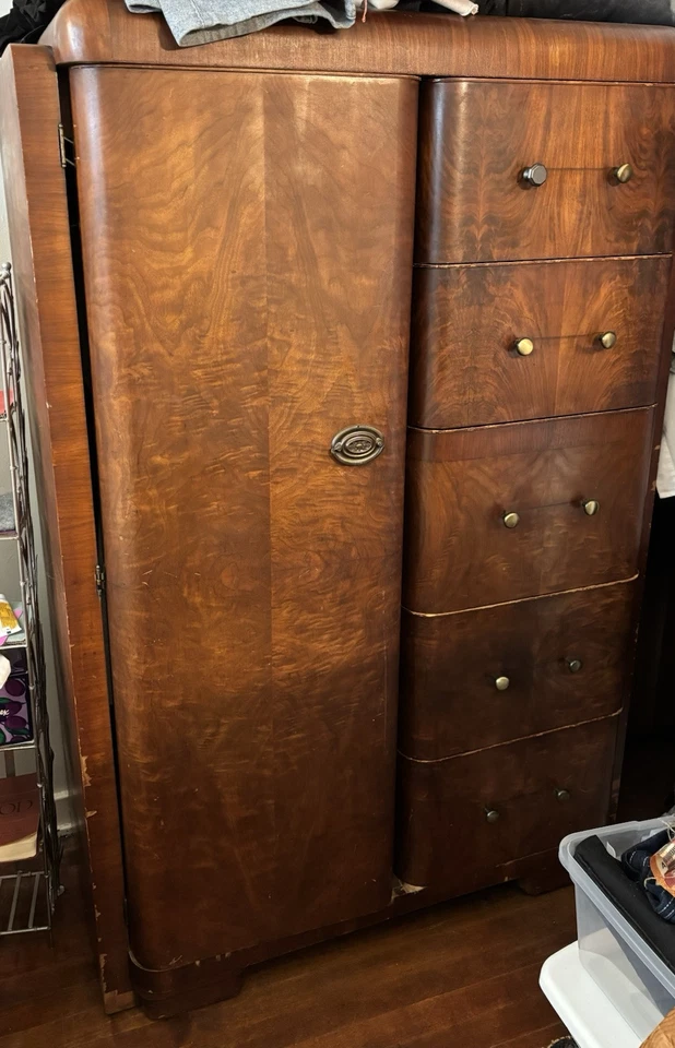 Vintage Tri Bond III Chifferobe Chest, Cedar Closet - Image 1 of 4