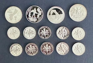 Lot: 2,00 $ Nennwert USA 90% Silbermünzen, unzirkuliert PP Münzen - keine Reserve - Bild 1 von 2