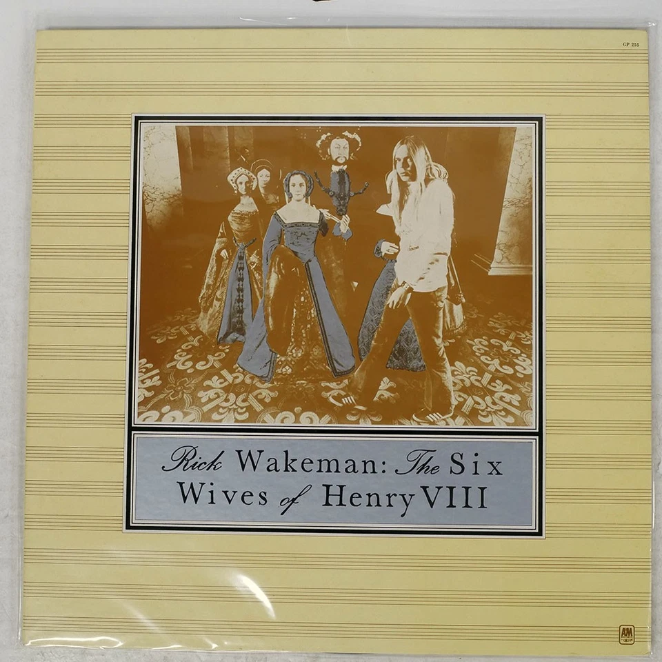 RICK WAKEMAN SIX WIVES OF HENRY VIII A&M GP255 Japan VINYL LP - Imagem 1 de 1