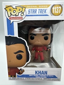 Figura Vinilo Funko Pop TV Khan 1137 Star Trek La Serie Original  - Imagen 1 de 8