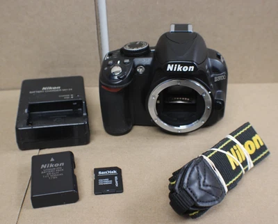 Nikon D D3100 Digital SLR Camera Body Only W/Battery - Charger - SD Card - Strap - Image 1 of 4