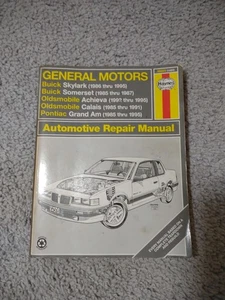 Manual de taller del propietario General Motors Skylark Somerset Grand Haynes 38025 1420 - Imagen 1 de 11