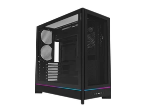 MONTECH HS01, obudowa ATX Mid-Tower PC, komputer do gier, wysoki przepływ powietrza, odwracalny układ, - Zdjęcie 1 z 12