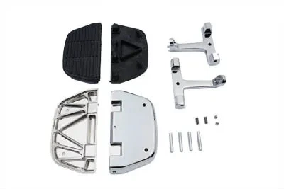 Estriberas de pasajeros cromadas V-Twin en forma de D 53070-00A Harley FLT Touring 93-17 Foto 1 de 1