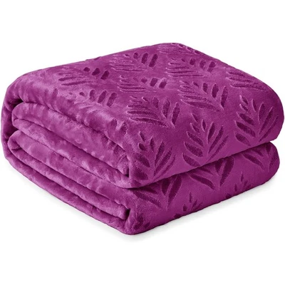 Blanket Super Soft Fleece Cozy Warm Throw Blanket for All Season King Queen Twin - Image 1 of 4